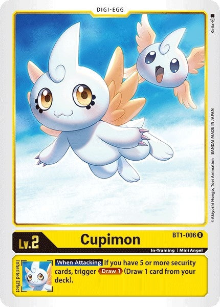 Cupimon (1006) [BT01-03] - Digimon Card Game Single