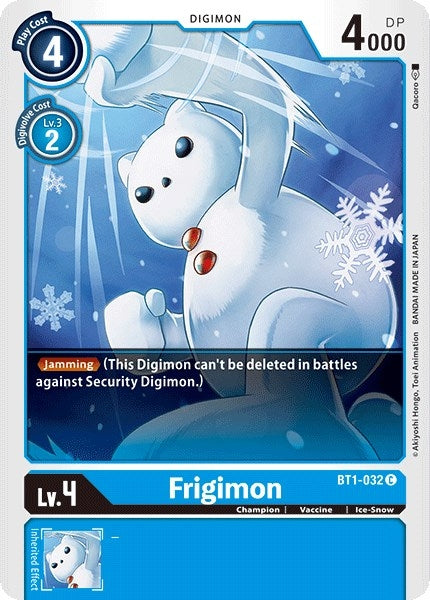 Frigimon (1032) [BT01-03] - Digimon Card Game Single