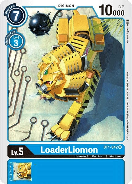 LoaderLiomon (1042) [BT01-03] - Digimon Card Game Single