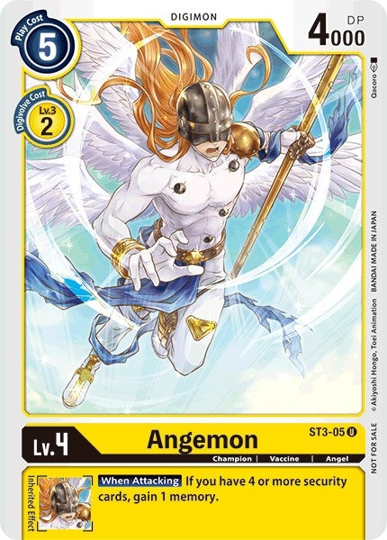 Angemon - ST3-05 (Tamer Party Promo) (305) [ST-3] - Digimon Card Game Single