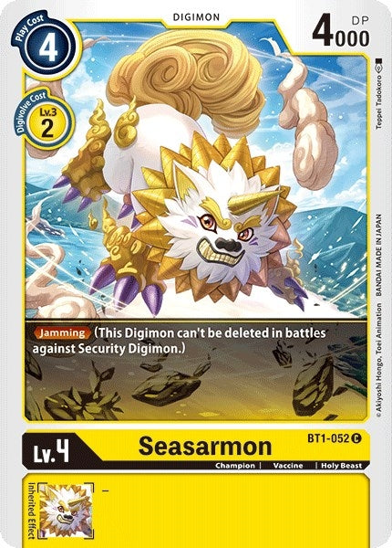 Seasarmon (1052) [BT01-03] - Digimon Card Game Single