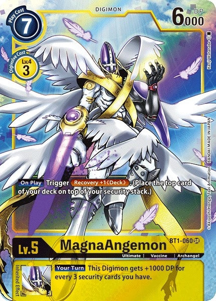 MagnaAngemon (Alternate Art) (1060) [BT01-03] - Digimon Card Game Single