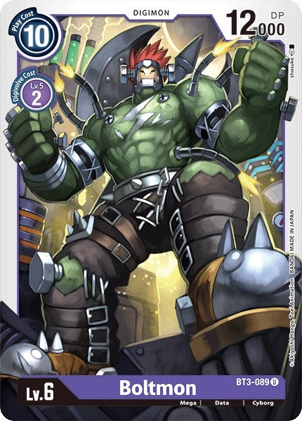 Boltmon (3089) [BT01-03] - Digimon Card Game Single