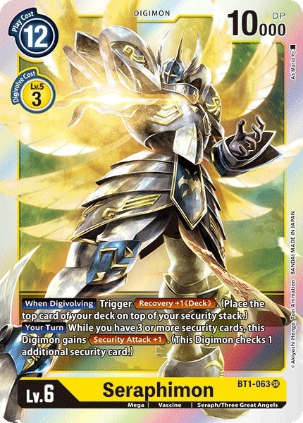 Seraphimon (1063) [BT01-03] - Digimon Card Game Single