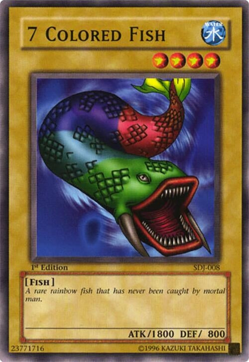 7 Colored Fish (8) - YuGiOh Single