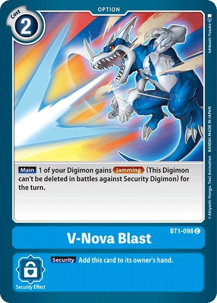 V-Nova Blast (1098) [BT01-03] - Digimon Card Game Single