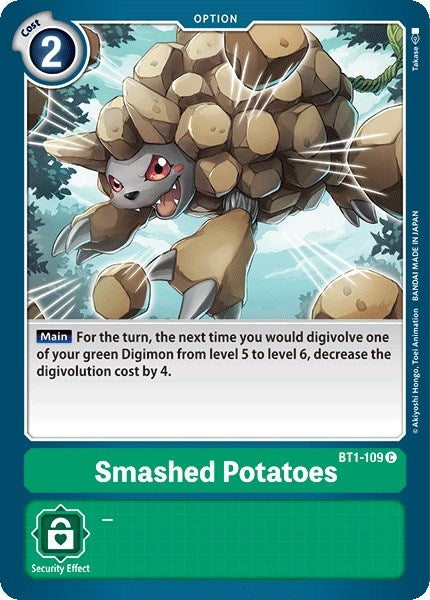 Smashed Potatoes (1109) [BT01-03] - Digimon Card Game Single