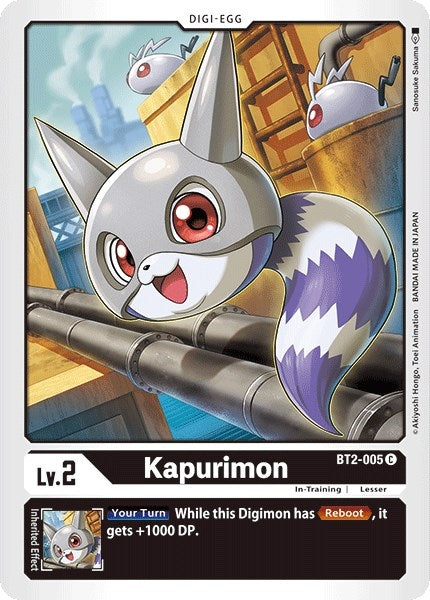 Kapurimon (2005) [BT01-03] - Digimon Card Game Single