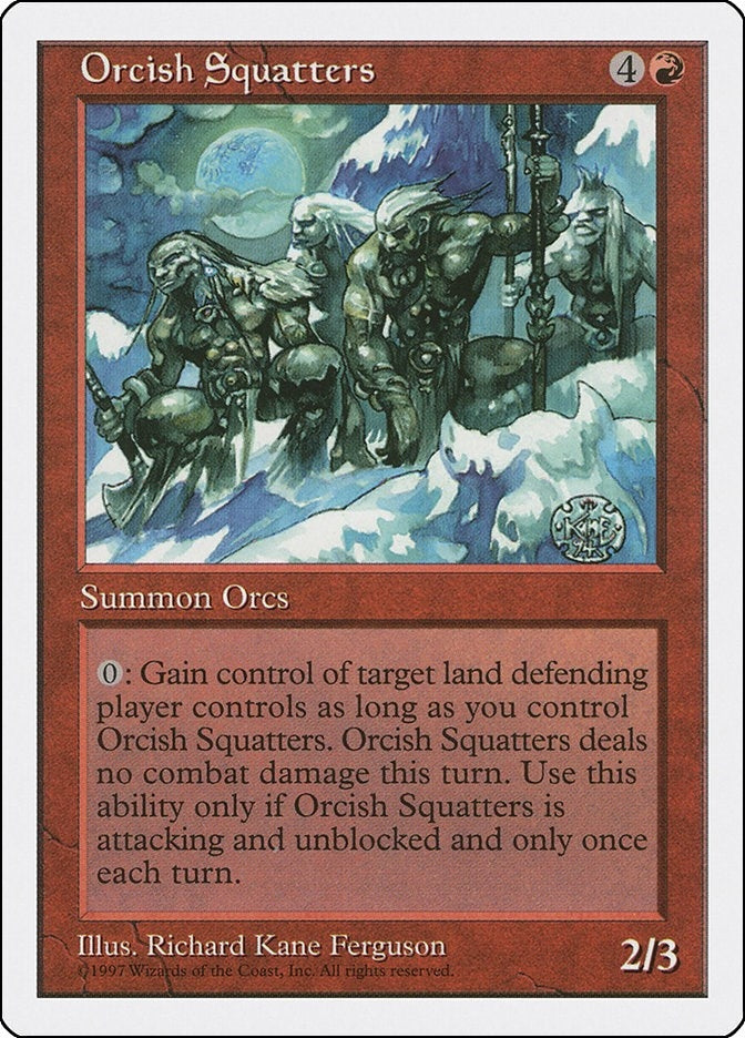 Orcish Squatters [5ED] - MTG Single