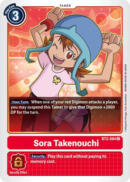 Sora Takenouchi (2084) [BT01-03] - Digimon Card Game Single