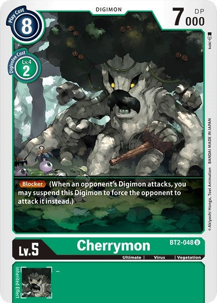 Cherrymon (2048) [BT01-03] - Digimon Card Game Single