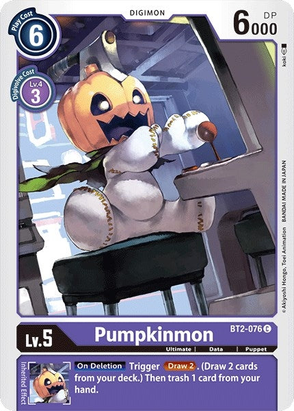Pumpkinmon (2076) [BT01-03] - Digimon Card Game Single