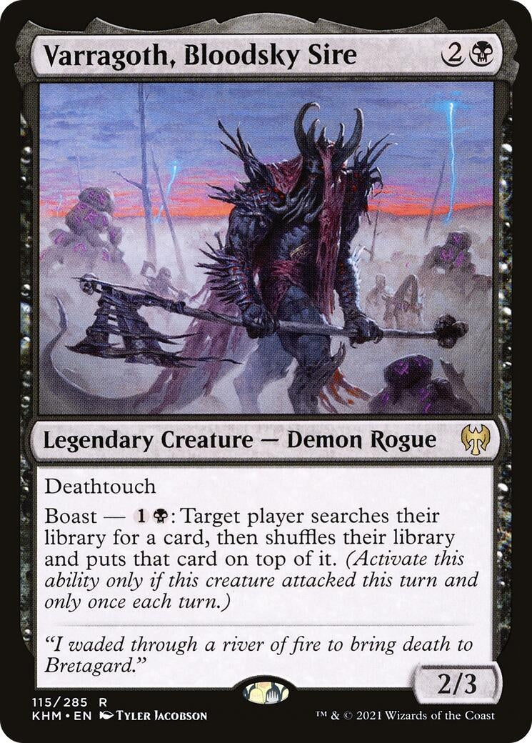 Varragoth Bloodsky Sire (115) [KHM] - MTG Single