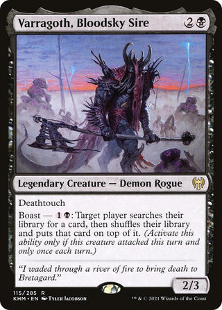 Varragoth Bloodsky Sire (115) [KHM] - MTG Single