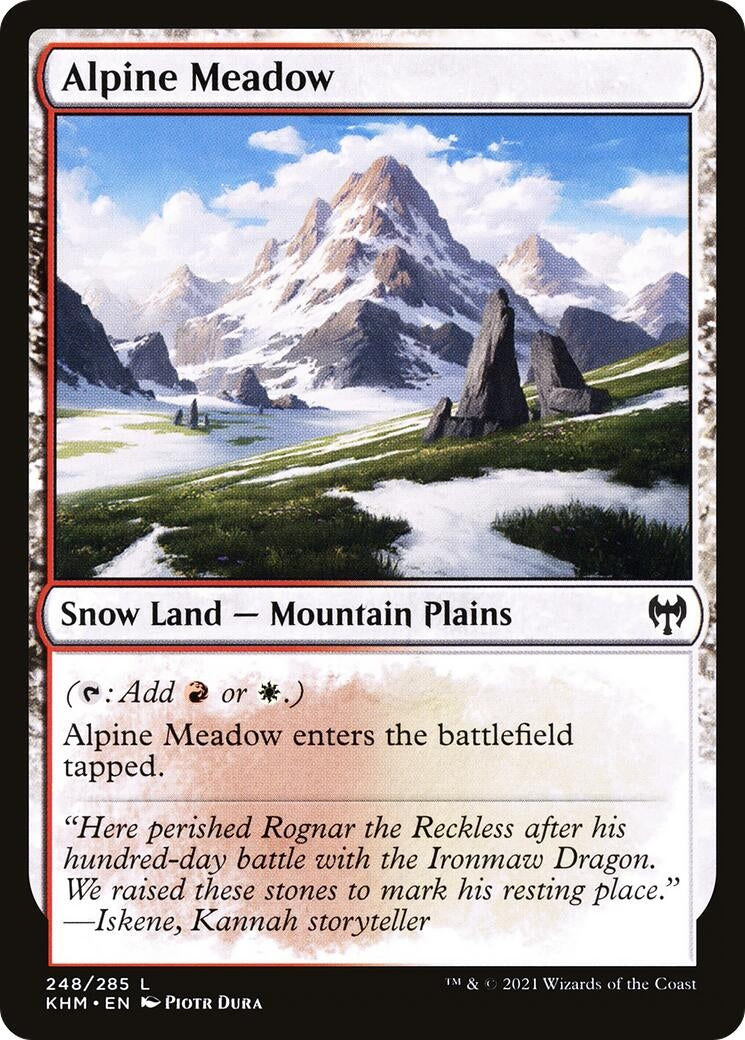Alpine Meadow (248) [KHM] - MTG Single