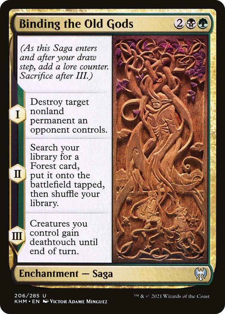 Binding the Old Gods (206) [KHM] - MTG Single