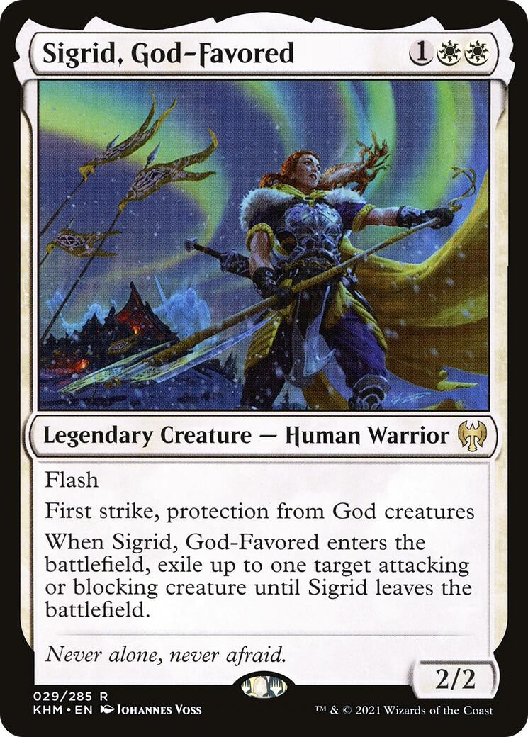 Sigrid God-Favored (29) [KHM] - MTG Single