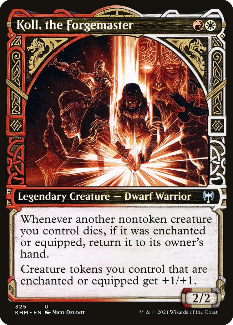 Koll the Forgemaster (Showcase) (325) [KHM] - MTG Single