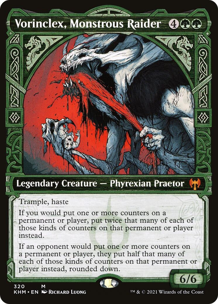 Vorinclex Monstrous Raider (Showcase) (320) [KHM] - MTG Single