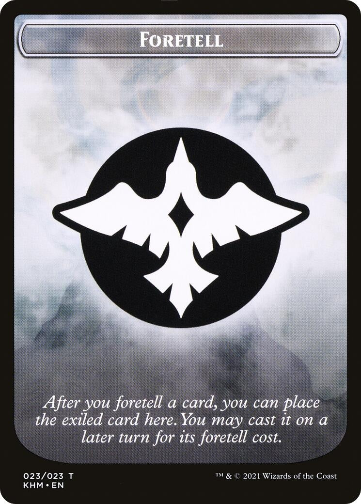 Helper Card - Foretell (0) [KHM] - MTG Single