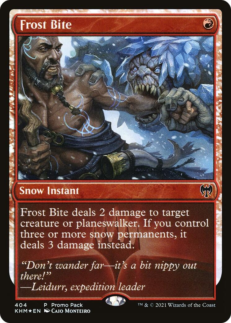 Frost Bite (404) [PPKHM] - MTG Single