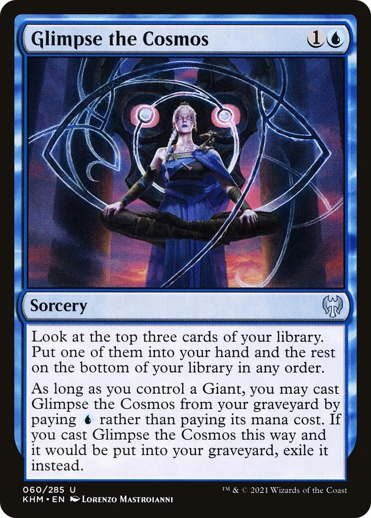 Glimpse the Cosmos (60) [KHM] - MTG Single