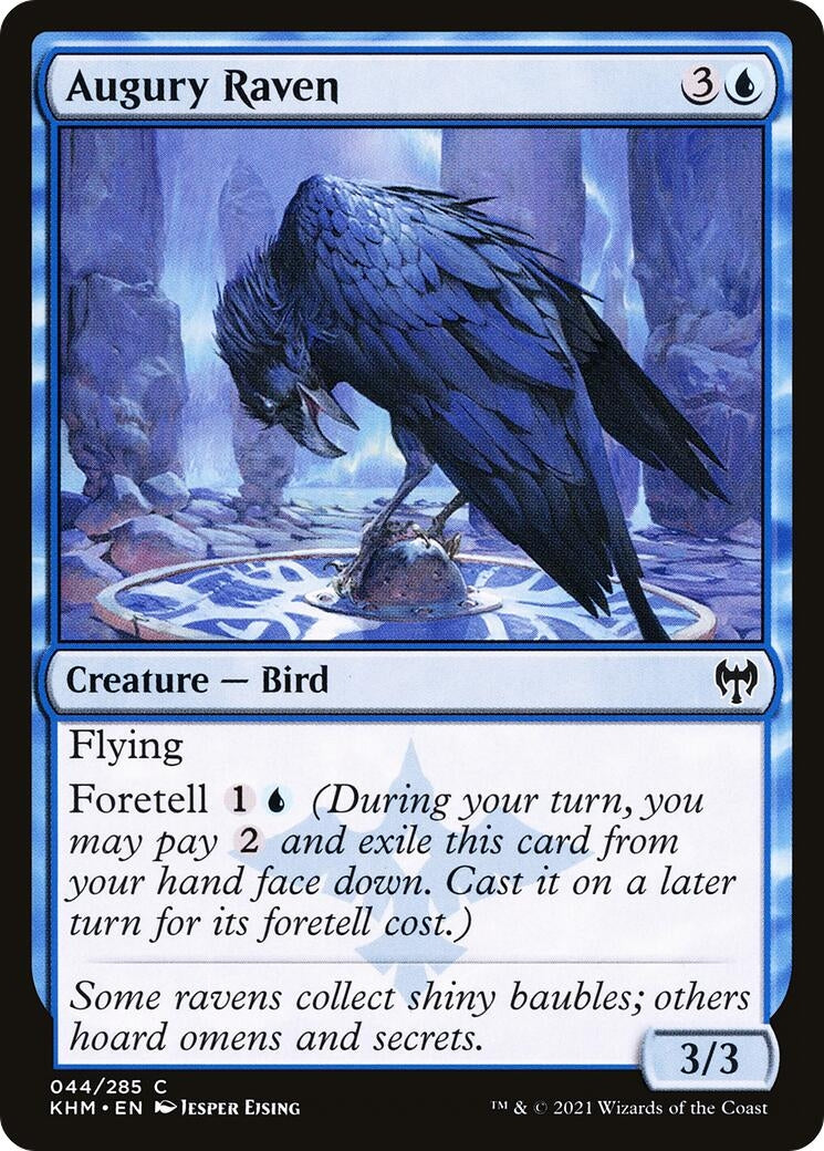 Augury Raven (44) [KHM] - MTG Single