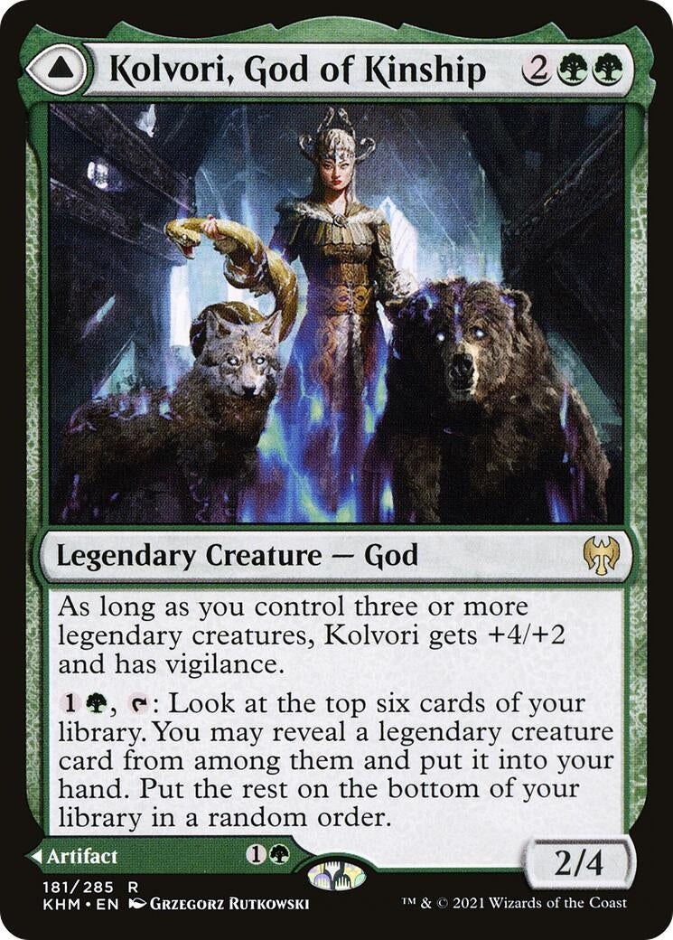 Kolvori God of Kinship (181) [KHM] - MTG Single