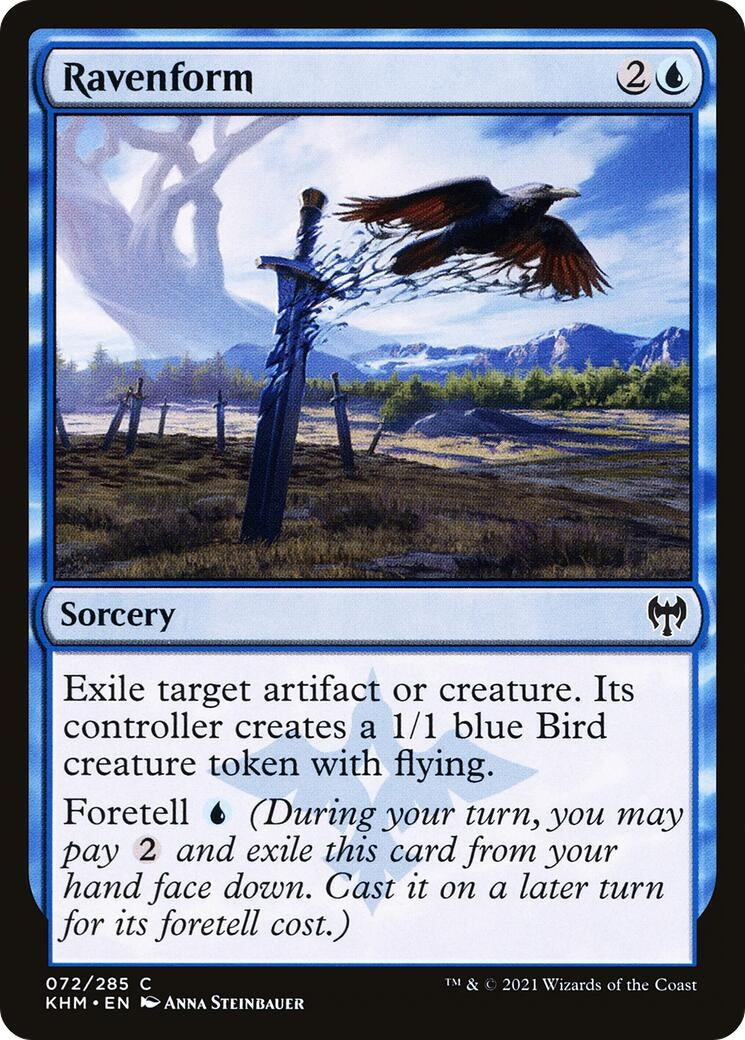 Ravenform (72) [KHM] - MTG Single