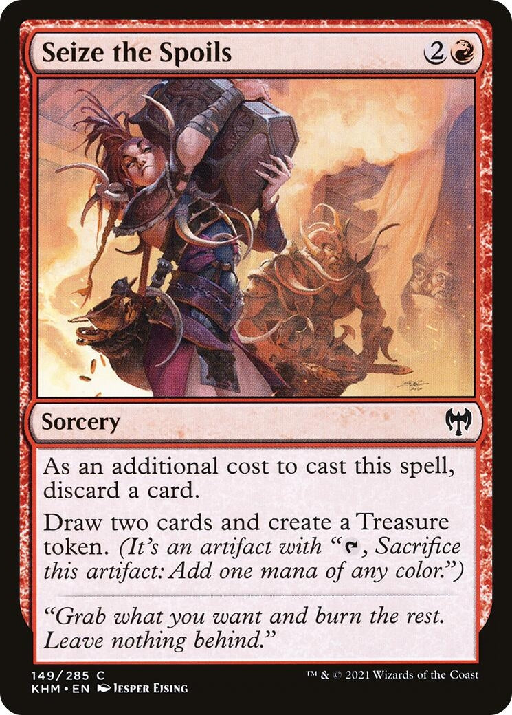 Seize the Spoils (149) [KHM] - MTG Single