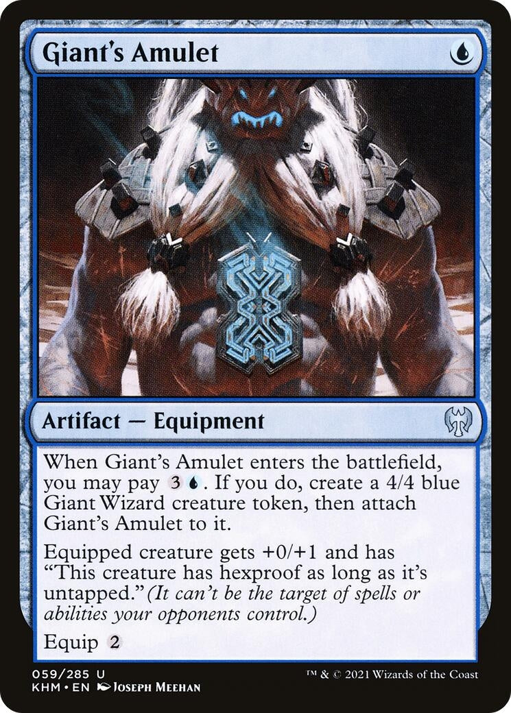 Giant’s Amulet (59) [KHM] - MTG Single