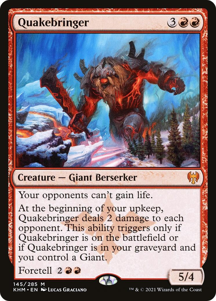 Quakebringer (145) [KHM] - MTG Single