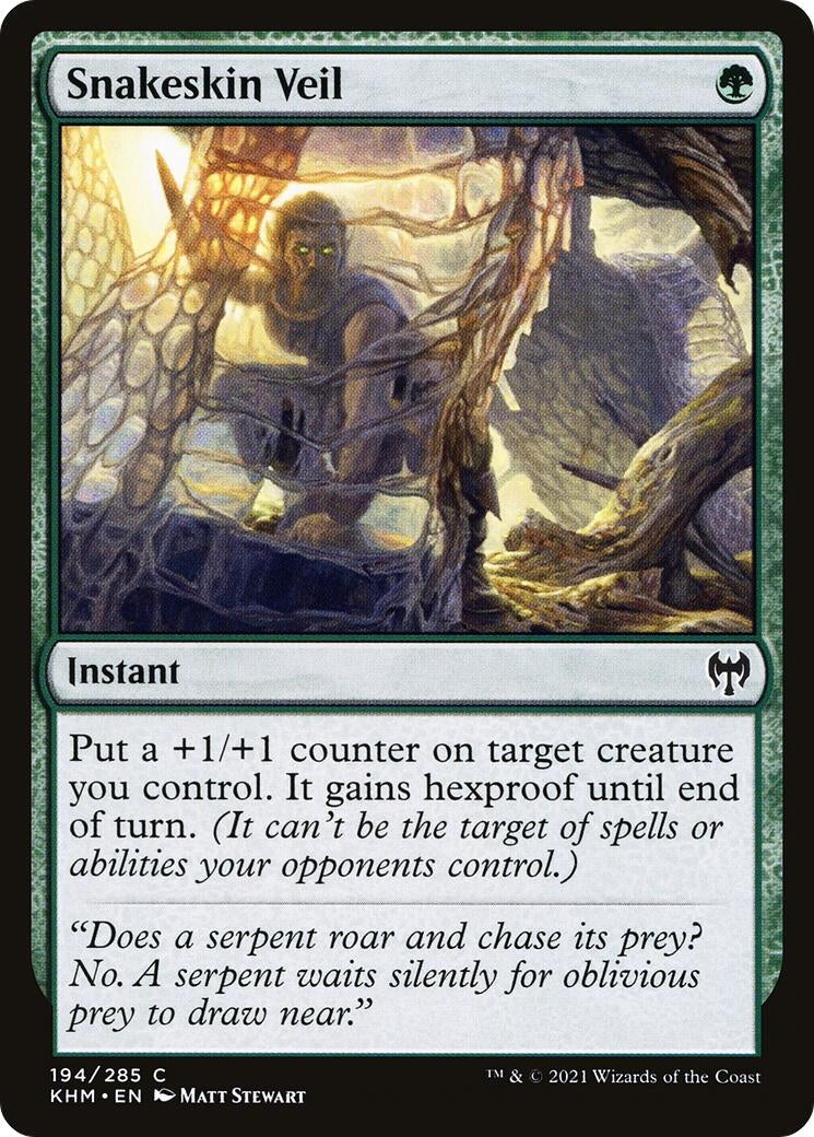Snakeskin Veil (194) [KHM] - MTG Single