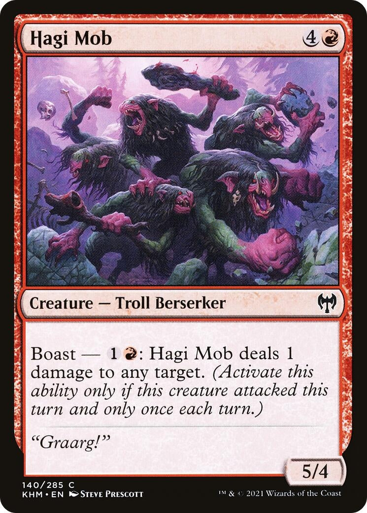 Hagi Mob (140) [KHM] - MTG Single