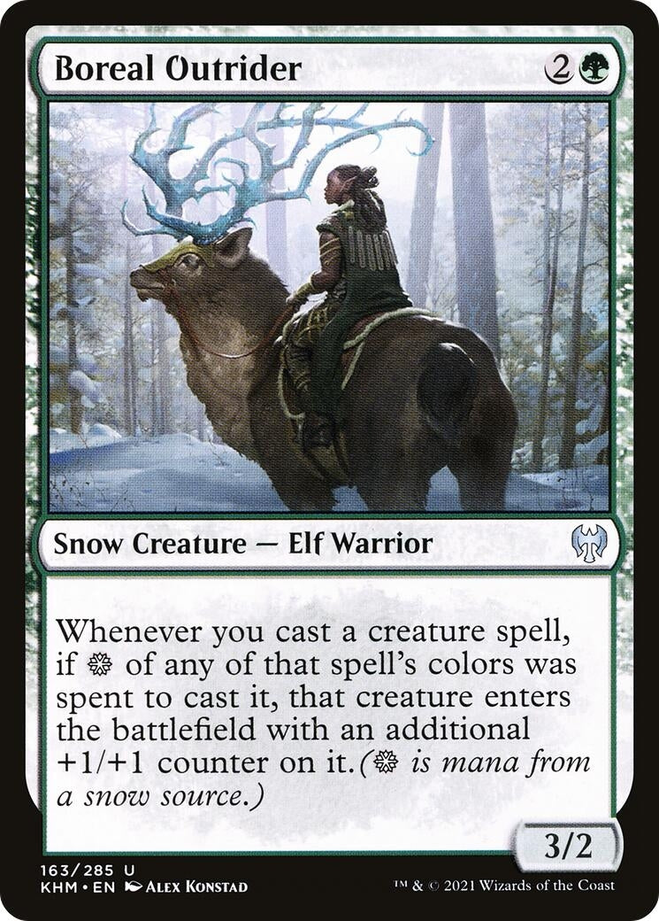 Boreal Outrider (163) [KHM] - MTG Single