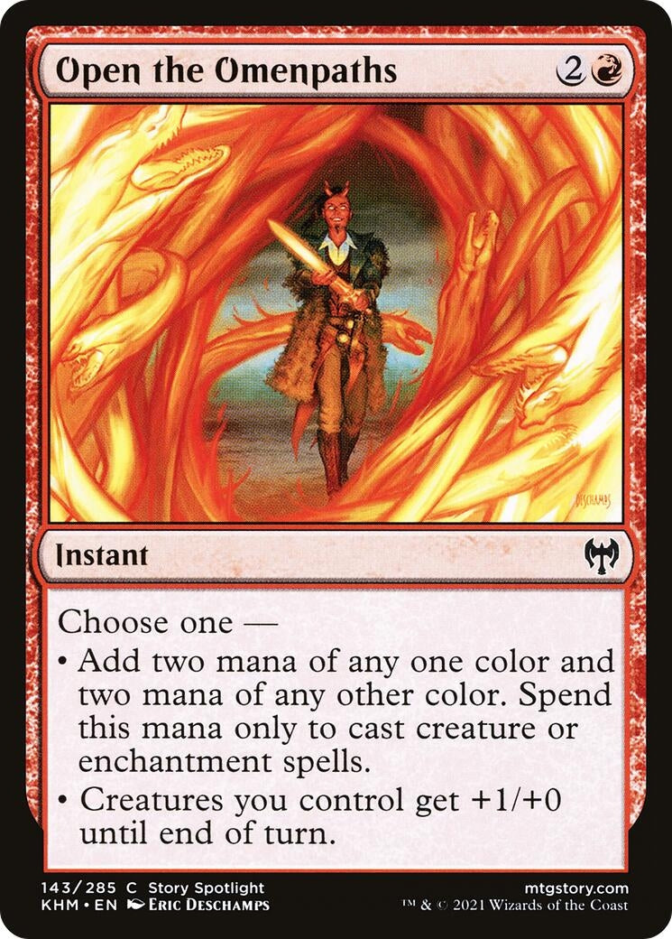 Open the Omenpaths (143) [KHM] - MTG Single