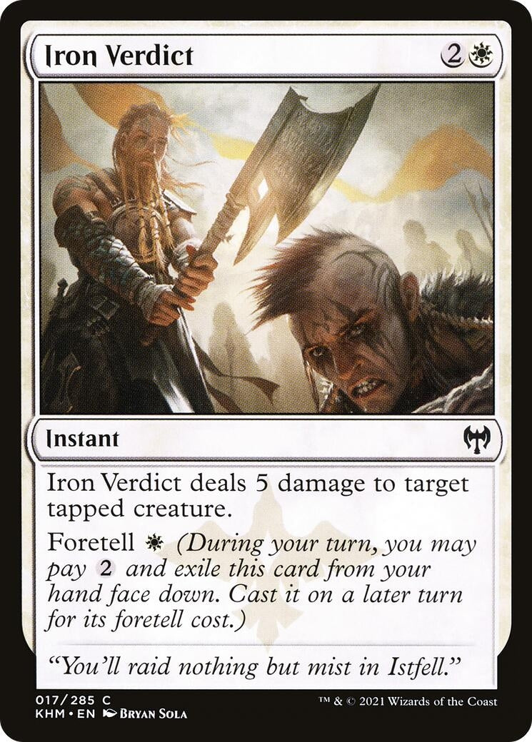 Iron Verdict (17) [KHM] - MTG Single