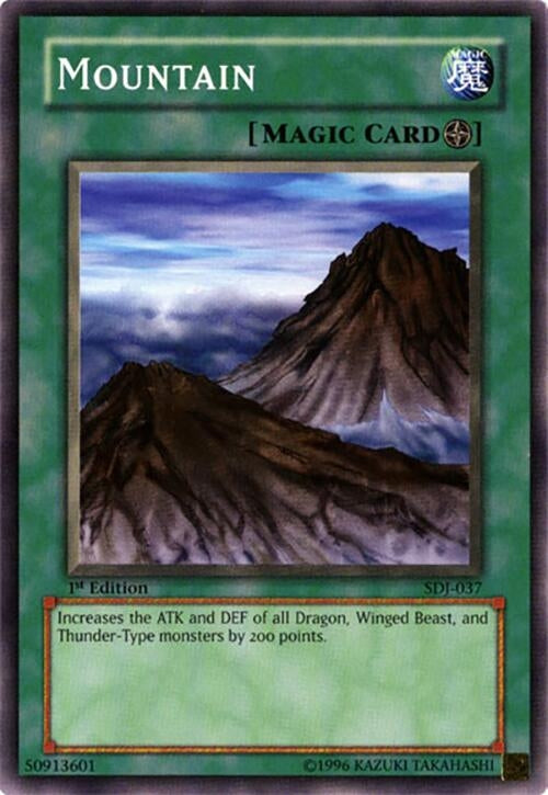 Mountain (37) - YuGiOh Single