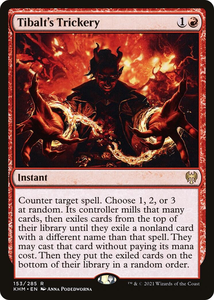 Tibalt’s Trickery (153) [KHM] - MTG Single