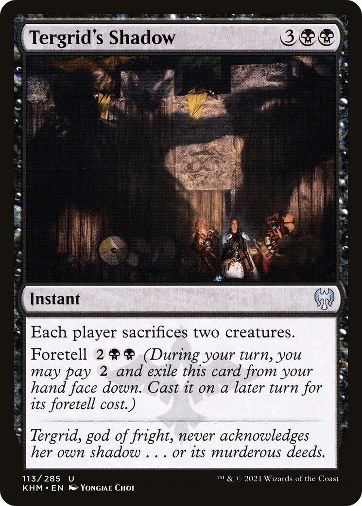 Tergrid’s Shadow (113) [KHM] - MTG Single