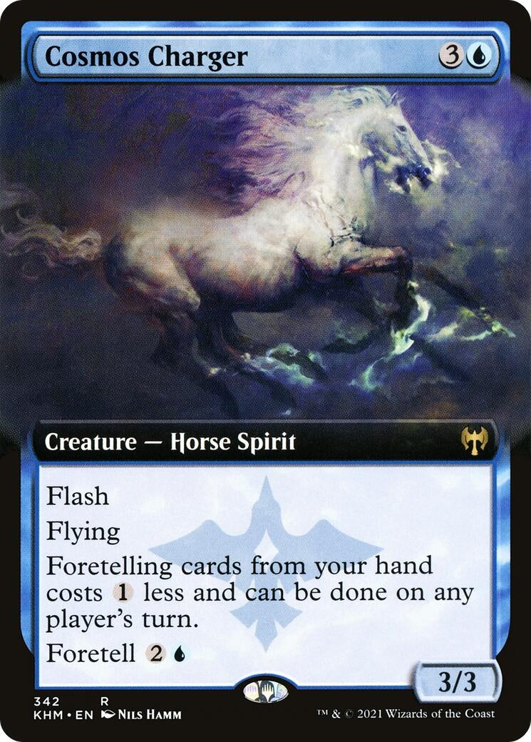 Cosmos Charger (Extended Art) (342) [KHM] - MTG Single