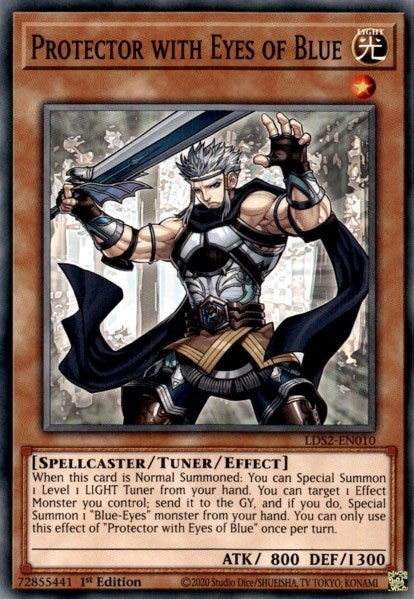 Protector with Eyes of Blue (2010) (LDS2) - YuGiOh Single