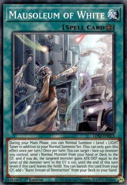 Mausoleum of White (2023) (LDS2) - YuGiOh Single