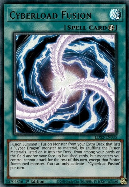 Cyberload Fusion (2035) (LDS2) - YuGiOh Single