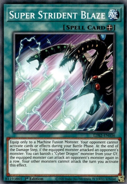 Super Strident Blaze (2036) (LDS2) - YuGiOh Single