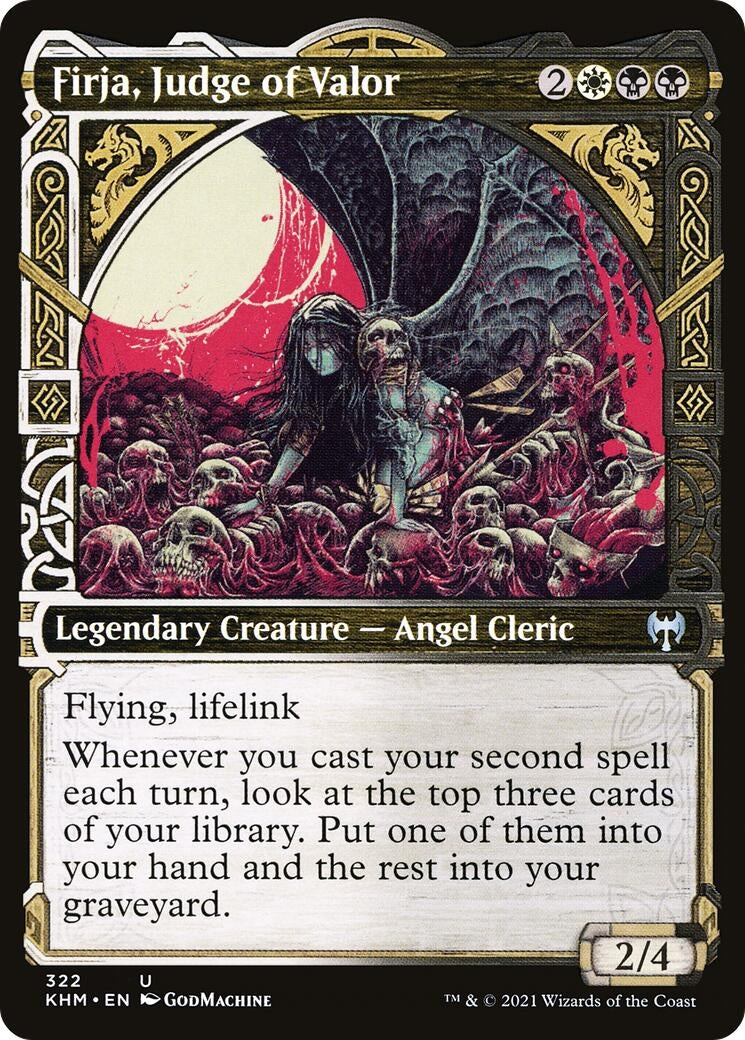 Firja Judge of Valor (Showcase) (322) [KHM] - MTG Single