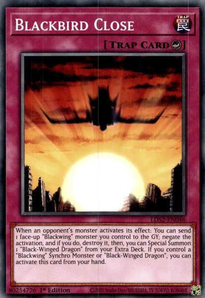 Blackbird Close (2046) (LDS2) - YuGiOh Single