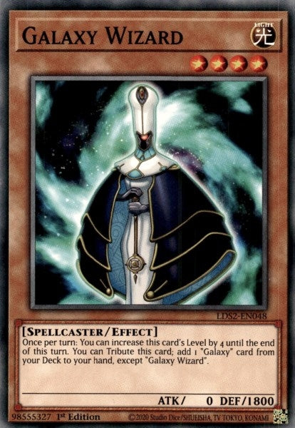 Galaxy Wizard (2048) (LDS2) - YuGiOh Single