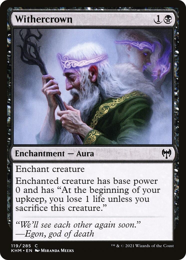 Withercrown (119) [KHM] - MTG Single