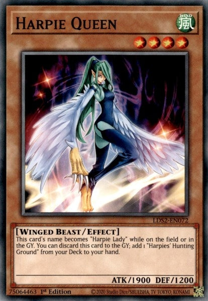 Harpie Queen (2072) (LDS2) - YuGiOh Single